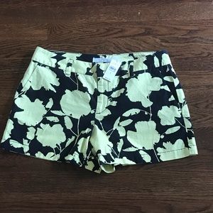 Loft Blue and Yellow Shorts